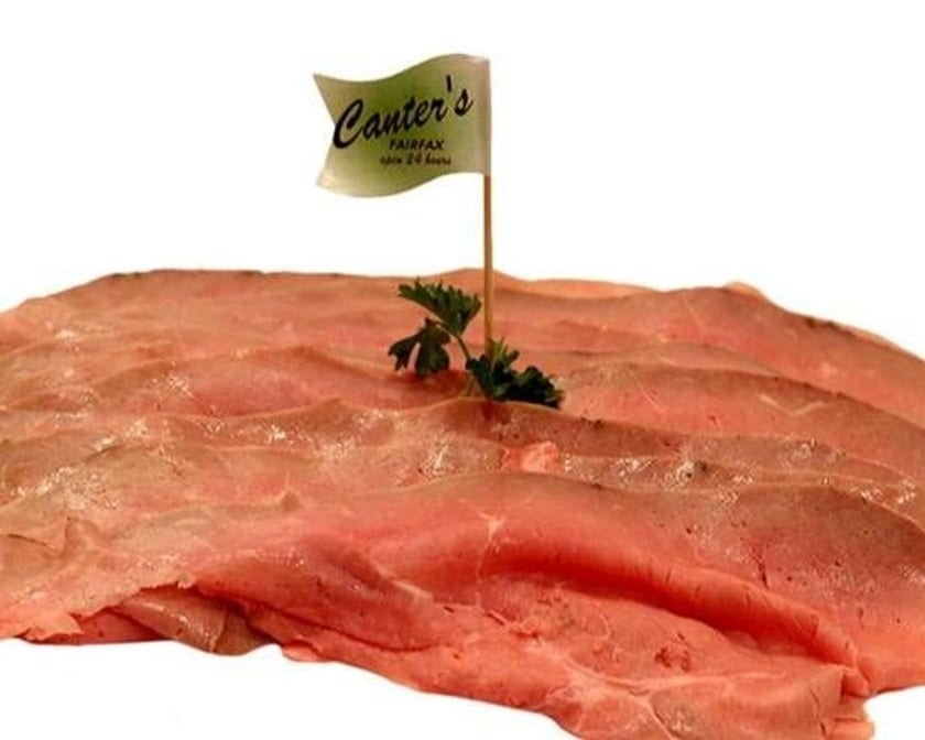 1/2 pound Sliced Roast Beef.