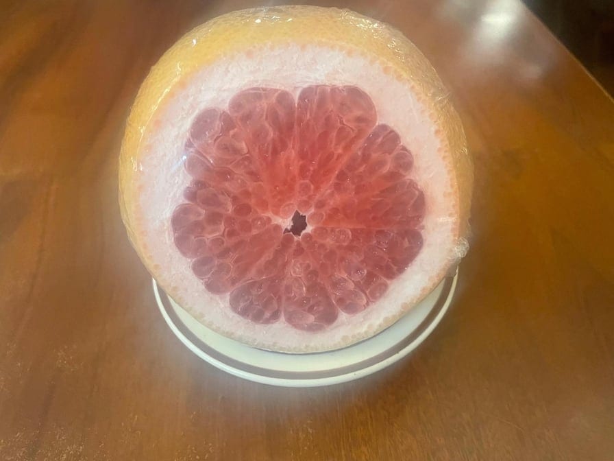 1/2 Grapefruit.