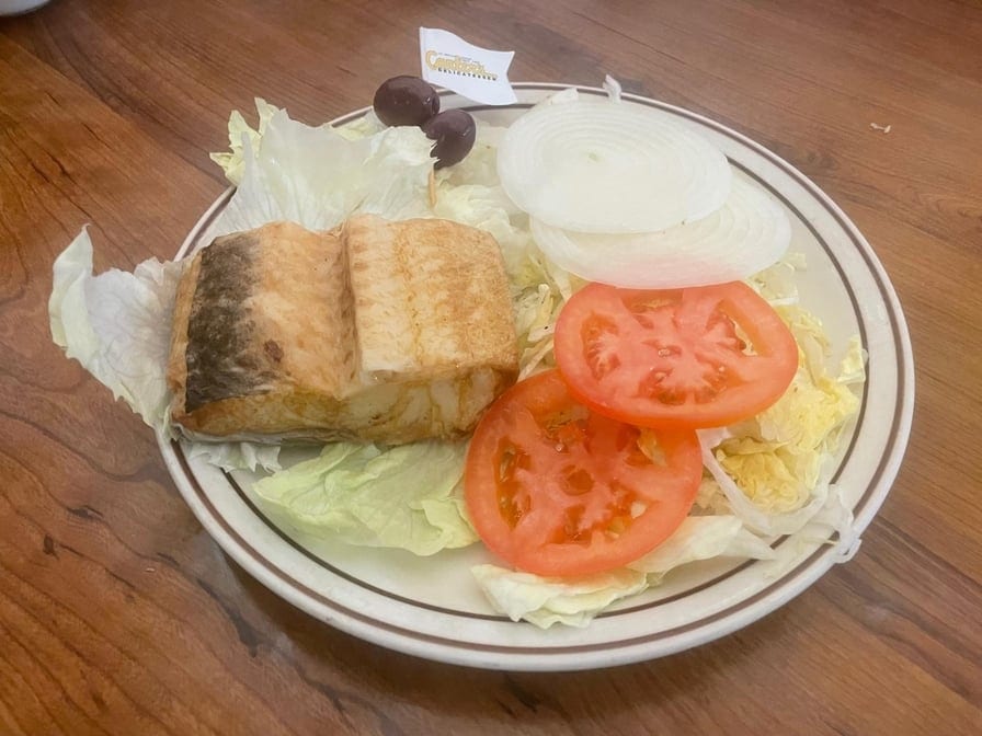Cod Fish Plate.