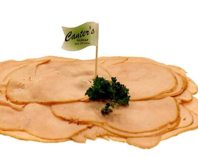 1/2 pound Cold Smoked Turkey.