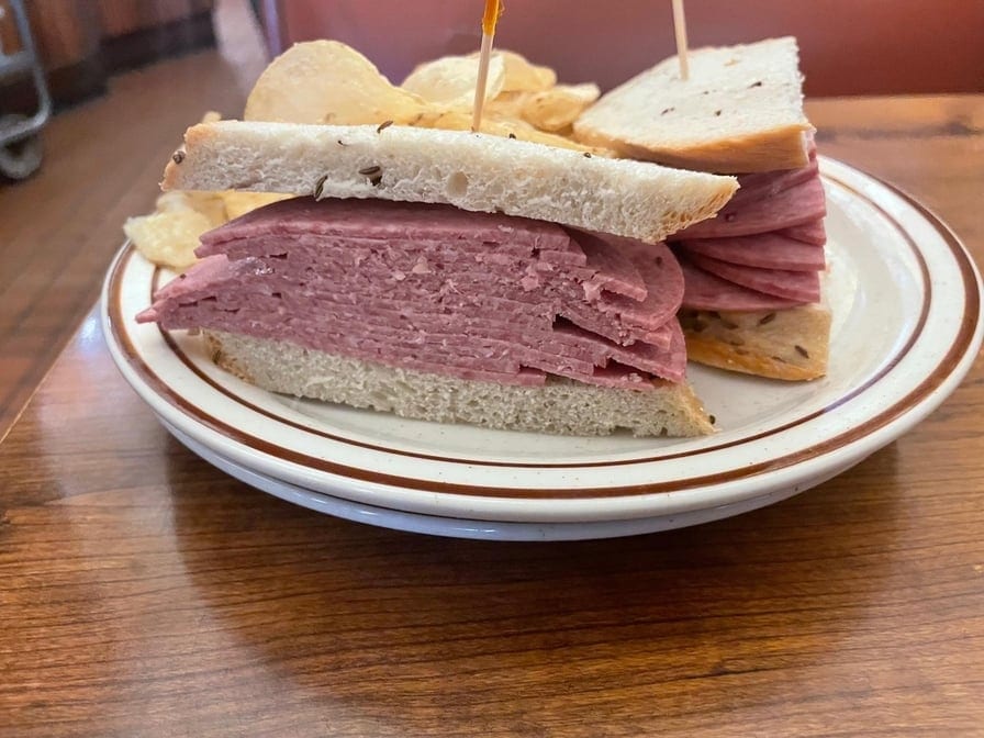 Bologna Sandwich.